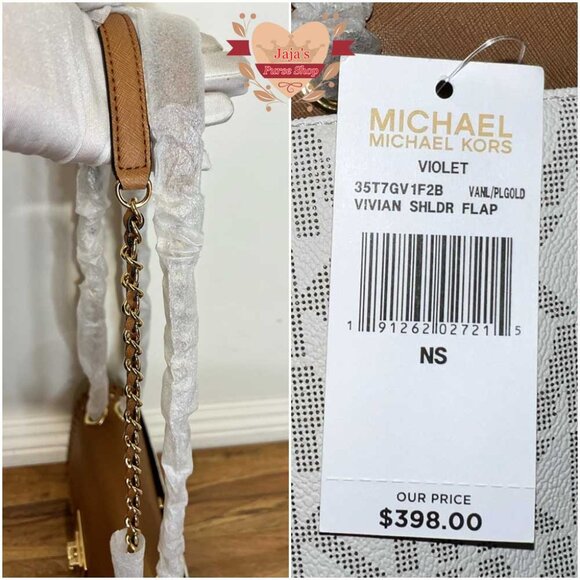 🤎Michael Kors Coated Canvas Shoulder or Crossbody Purse🤎 - Picture 5 of 17
